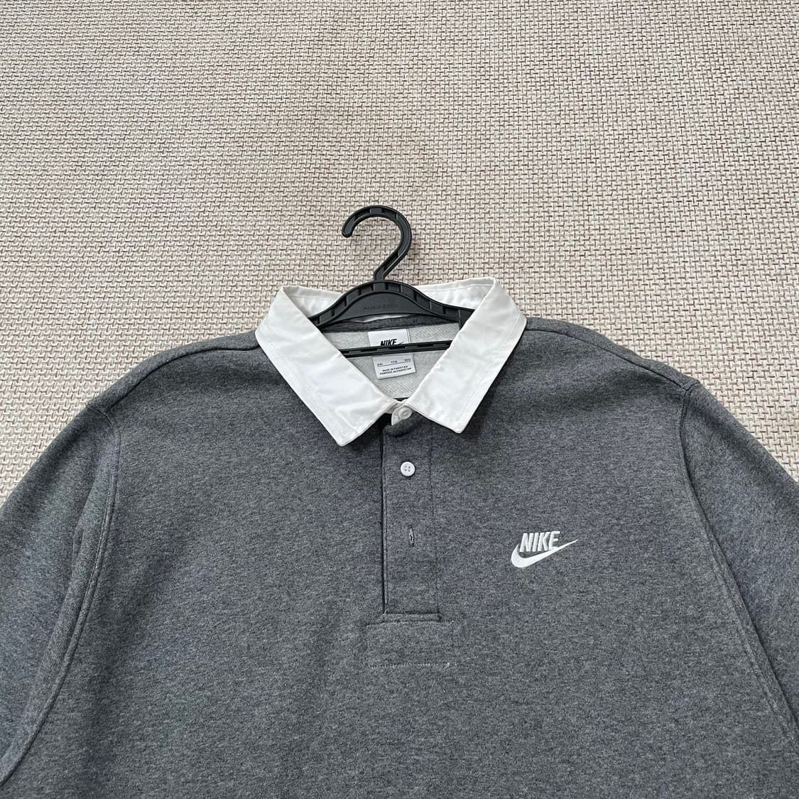 2XL  나이키 기모 긴팔카라 맨투맨 9374 상품이미지2