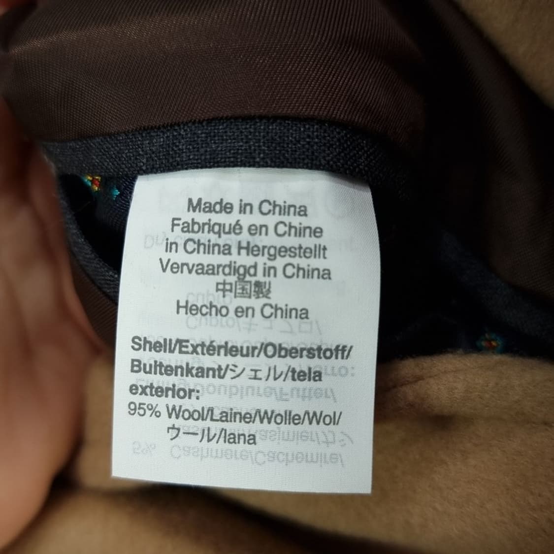 [제이크루] 캐시미어 블랜디드 싱글 롱 코트 베이지 M18378 상품이미지7