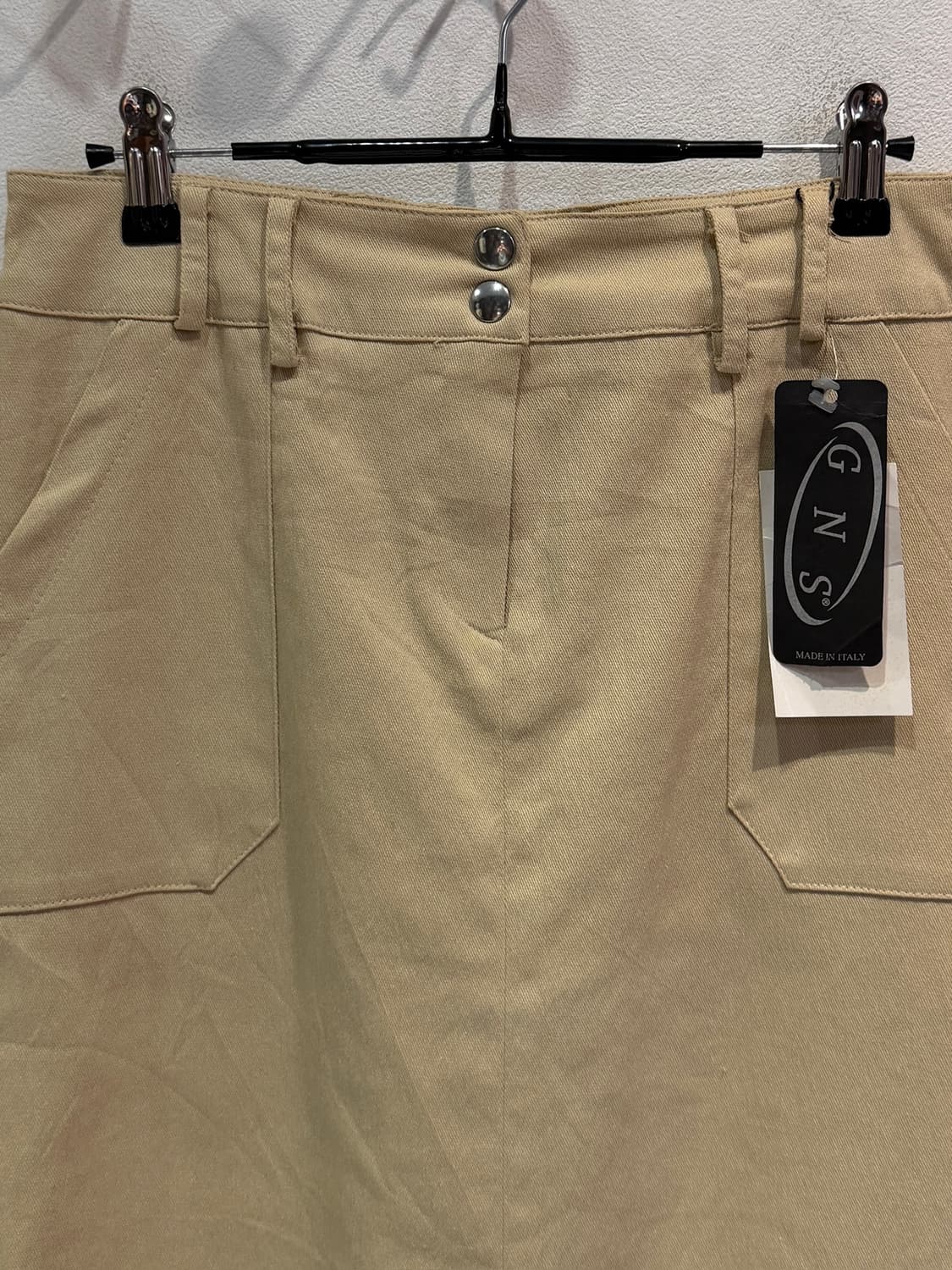 GNS Beige Long Skirt (Made In Italy) 상품이미지3