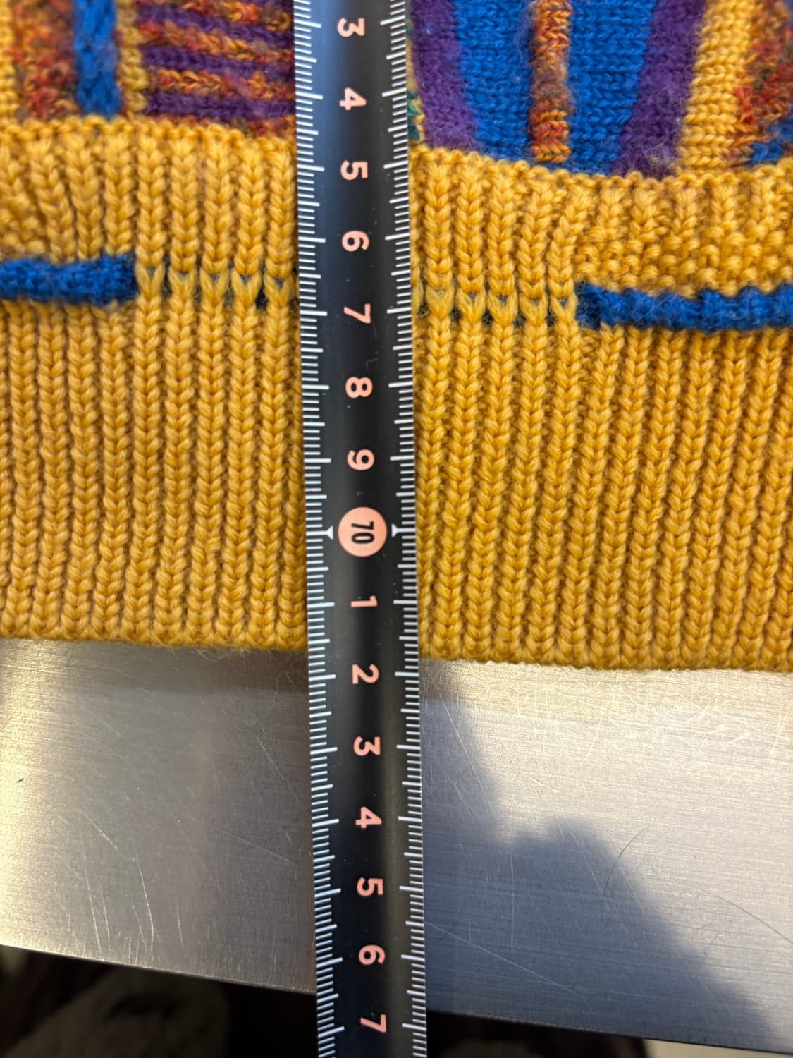 우오모 포르테 멀티 패턴 니트 상품이미지7