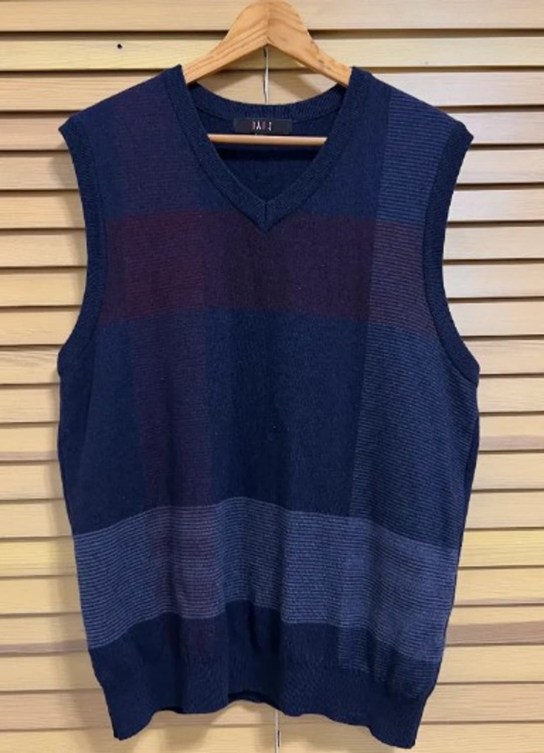 닥스골프 남성 네이비 울조끼 105 상품이미지2