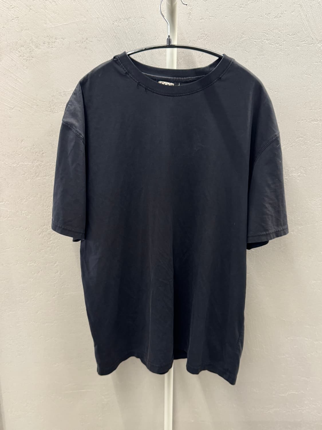 쿠어 기본 반팔티 블랙 L 상품이미지2