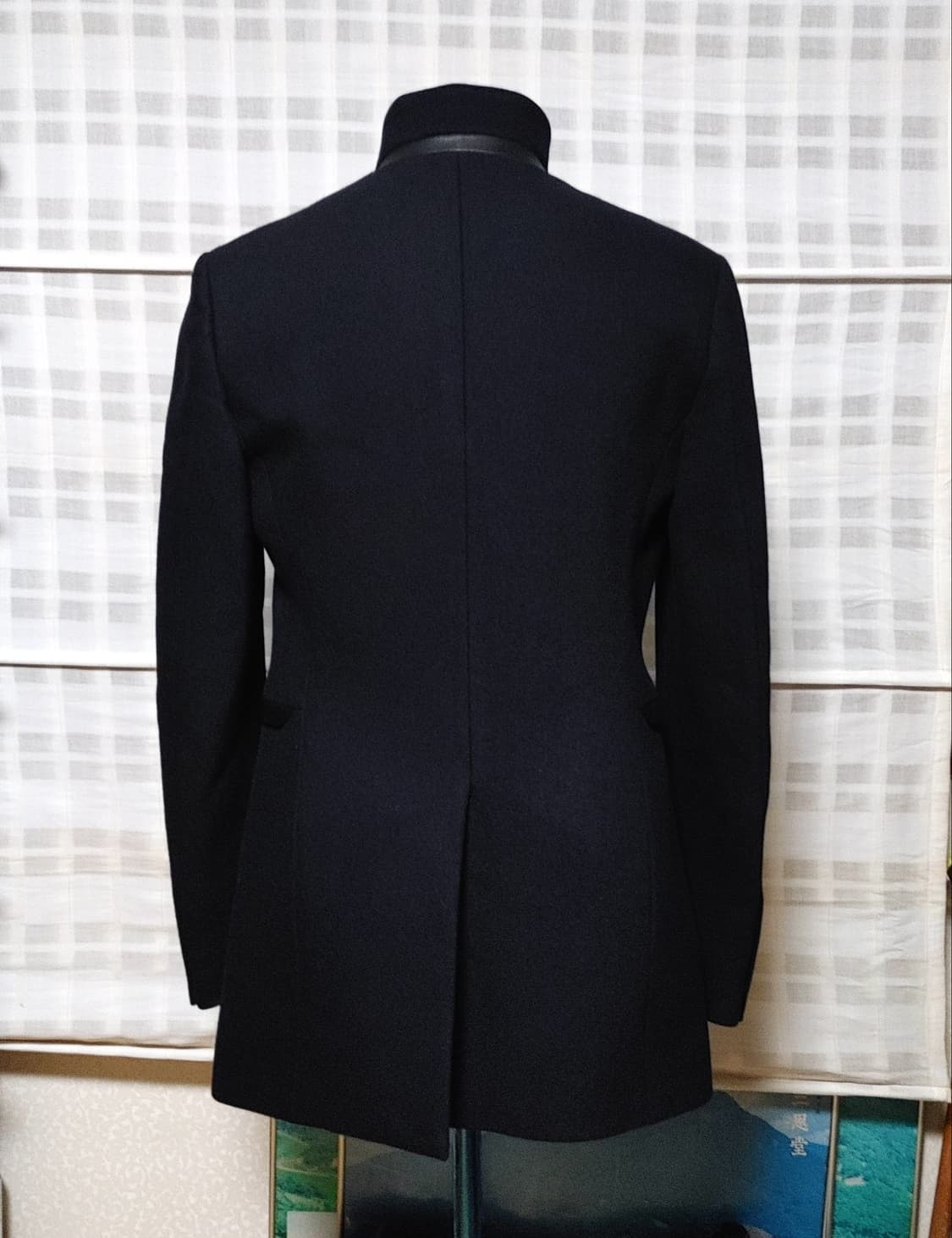 (한섬) 시스템 옴므 네이비 코트 자켓 95 / 캐시미어 블렌디드 상품이미지2