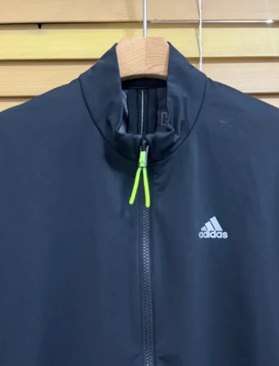 아디다스 여성 블랙 바람막이집업점퍼 L 상품이미지1