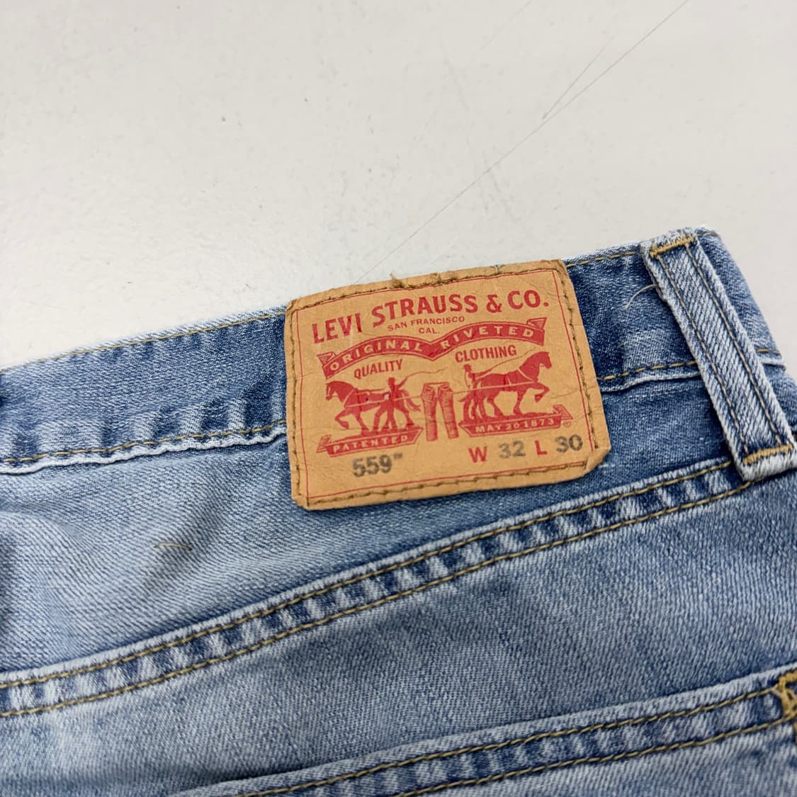 리바이스 559 새깅 워싱 스케이터 데님팬츠 상품이미지7