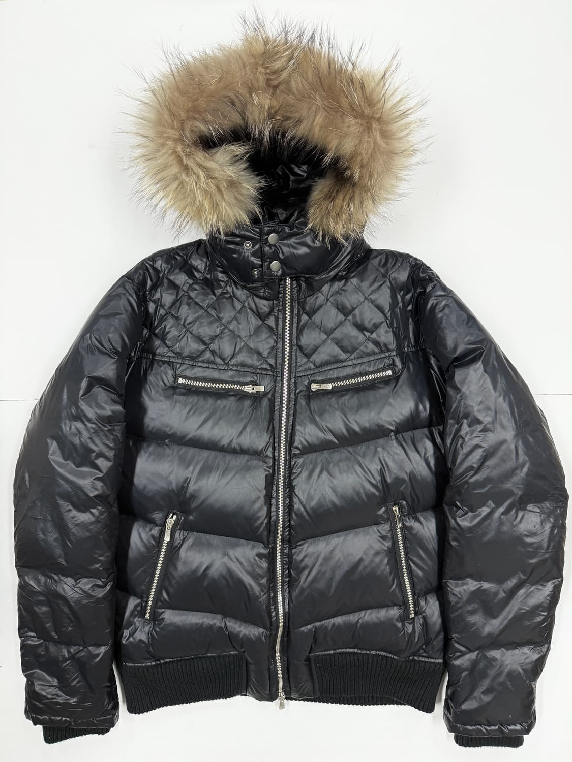 00s JVTG 유광 퍼 자켓 상품이미지1