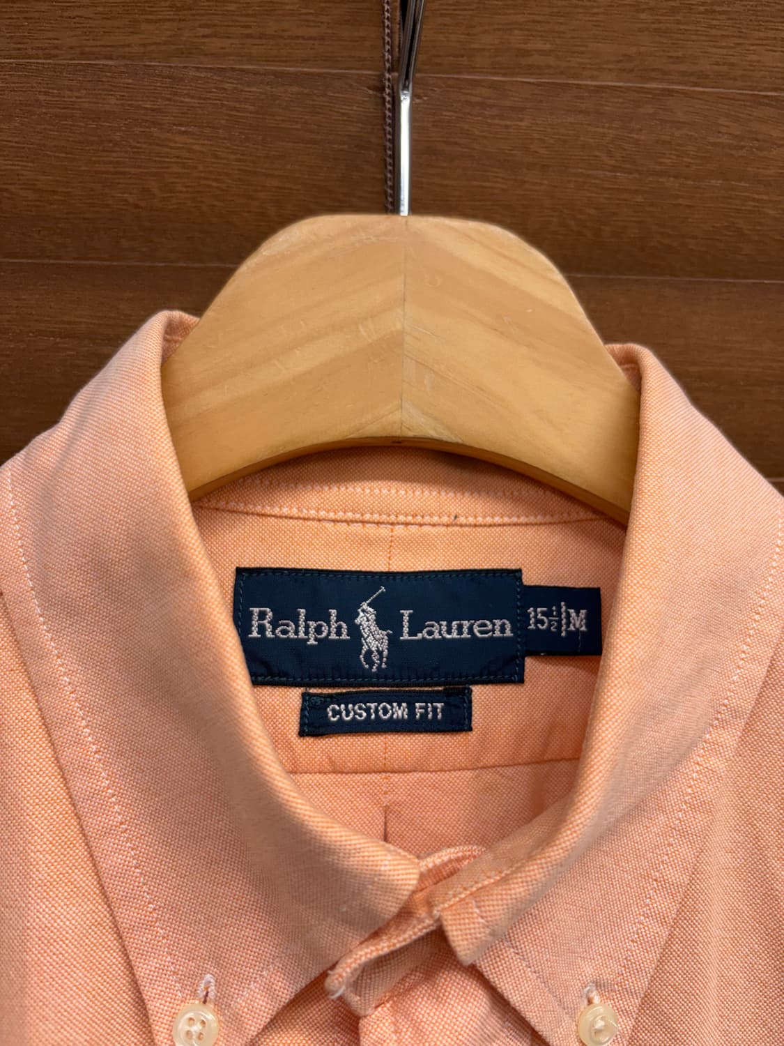 폴로 랄프로렌 살구색 긴팔 셔츠 상품이미지4