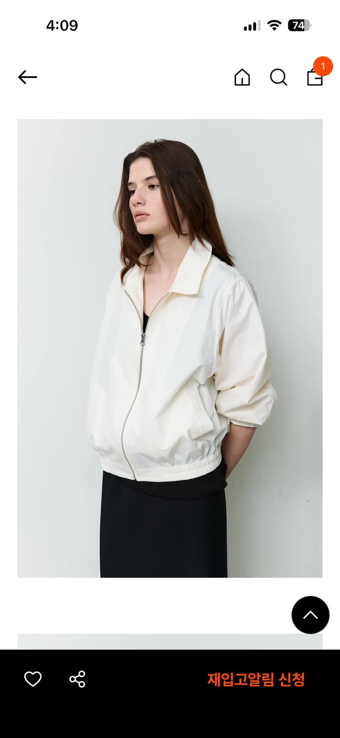 Letter 레터 Eddy blouson  상품이미지1