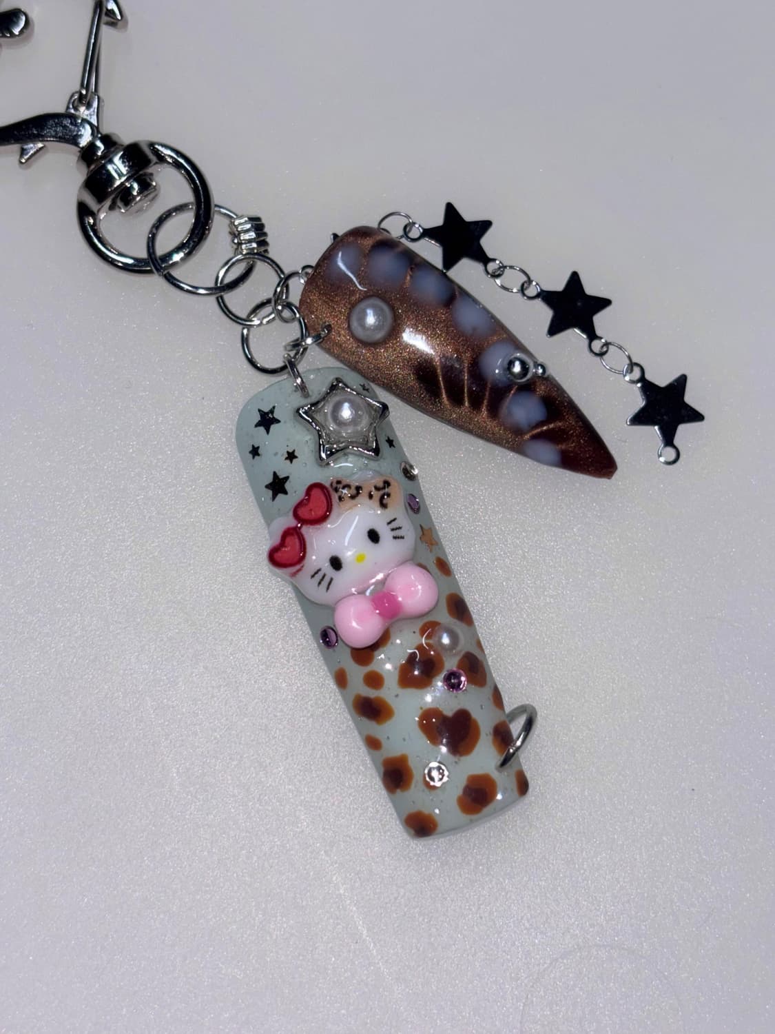 네일 팁 키링 nail tip keyring 상품이미지2