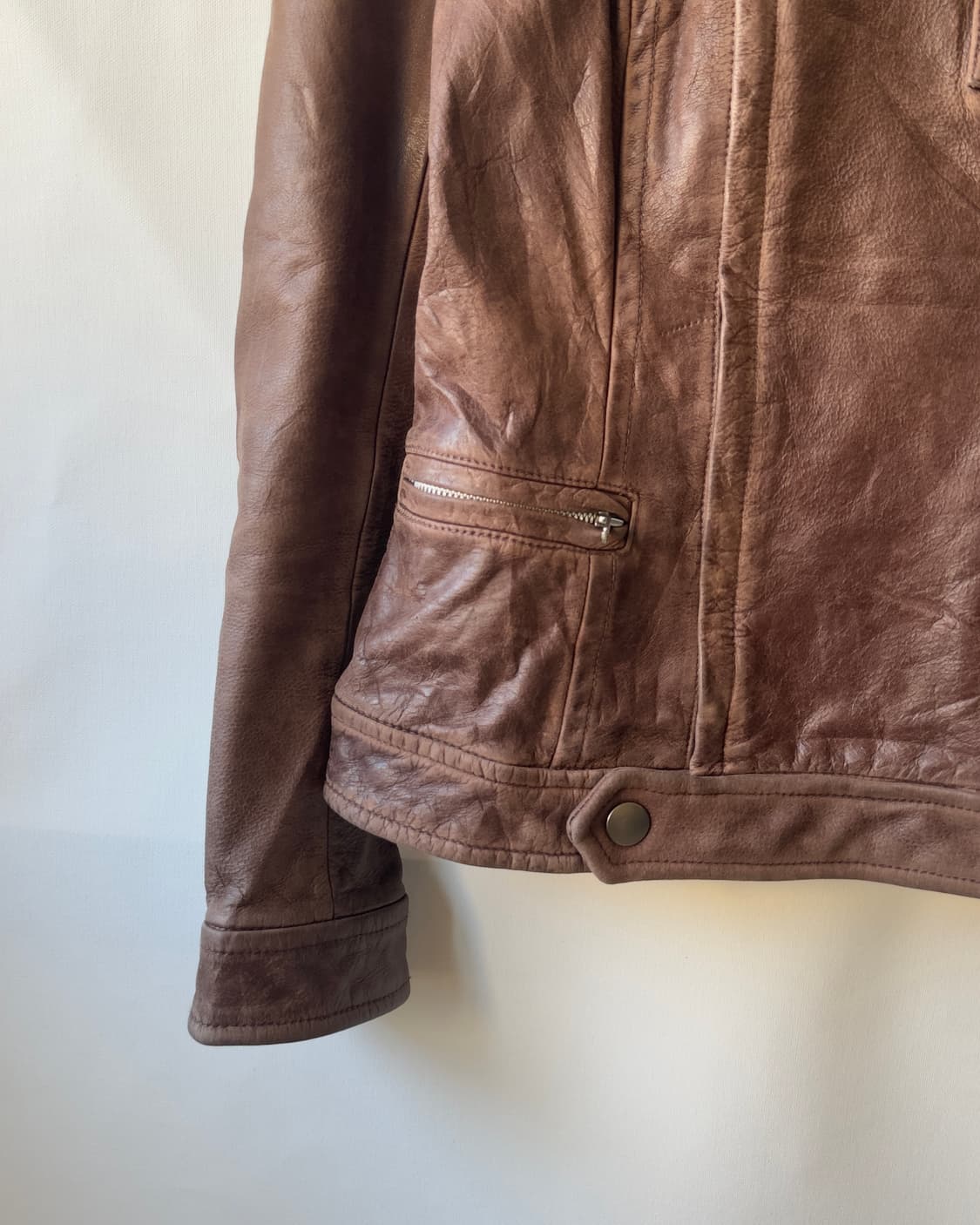 [JILL STUART] Cowhide Leather Jacket 상품이미지5