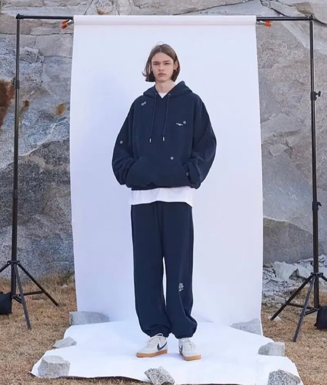 S.T.U 노매뉴얼 후드티 1사이즈 상품이미지1