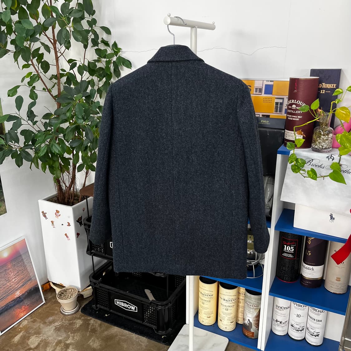 아떼바네사브루노 헤링본 자켓 38 상품이미지5