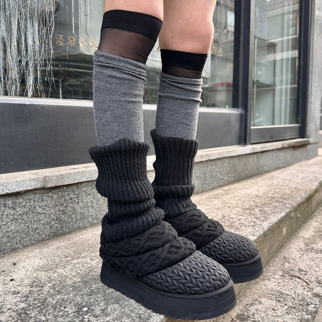 레어 어그 타즈 빌라니트 플랫폼 숏 부츠 상품이미지1