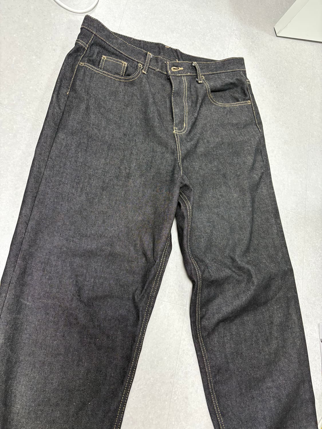 보이롱페이스 데님팬츠 상품이미지1