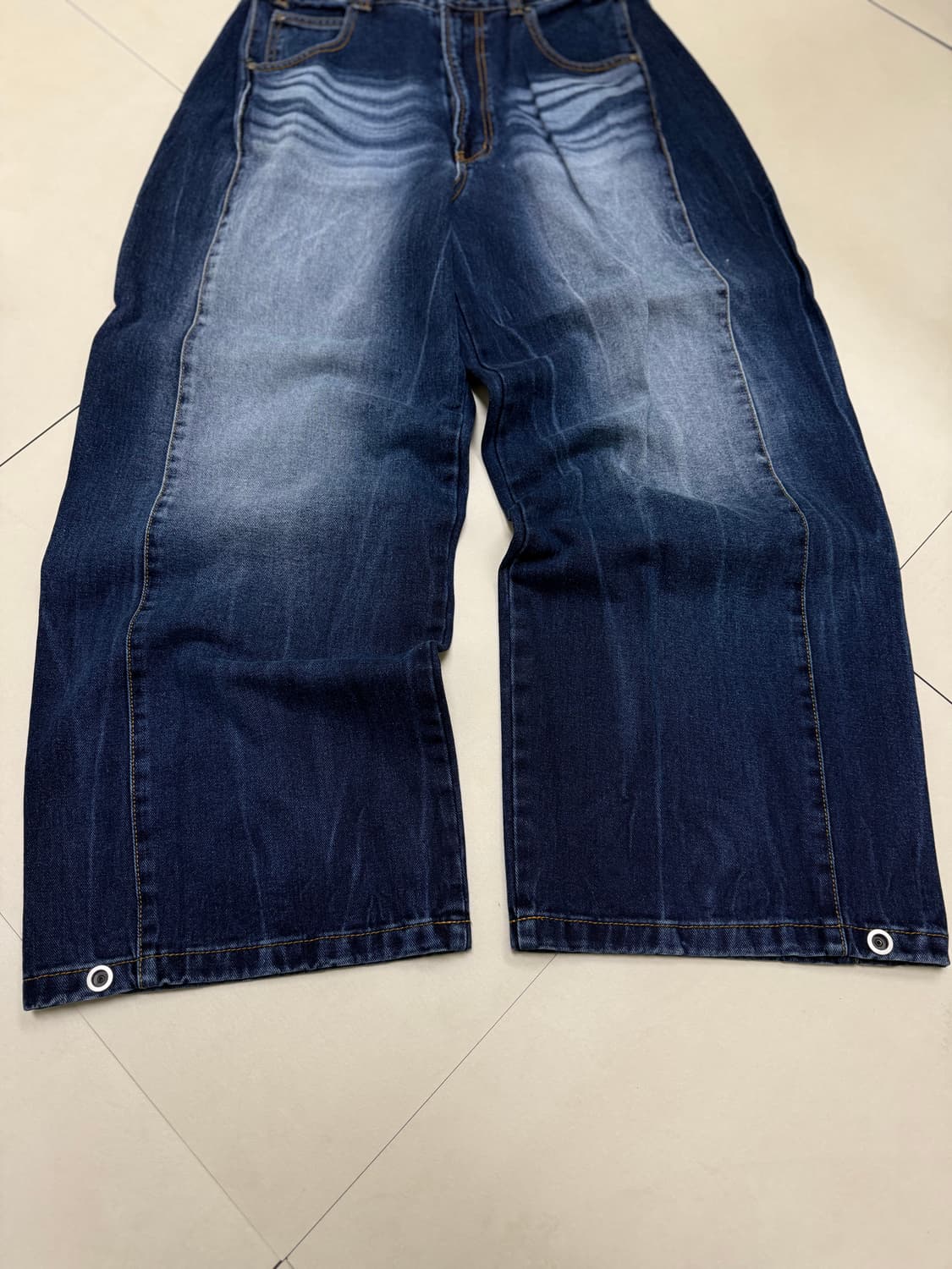 모덴아르더 워싱 와이드핏 데님팬츠 상품이미지2