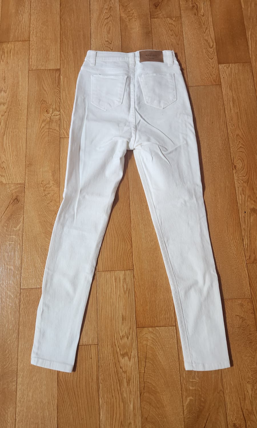 MODIFIT 화이트 데님 스키니진 S 상품이미지2