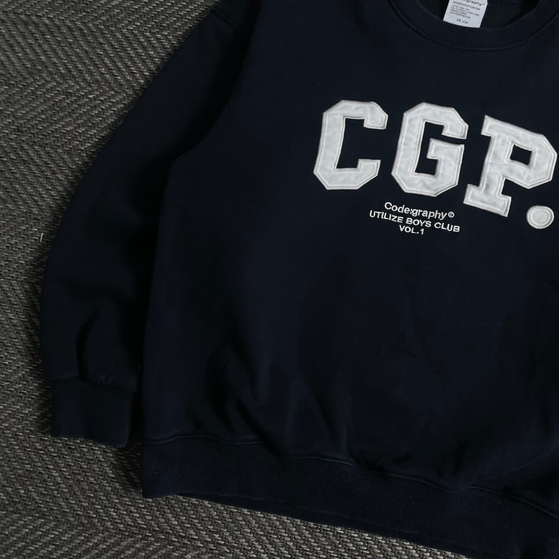 코드그라피 CGP 아치 로고 맨투맨y 3708 상품이미지4