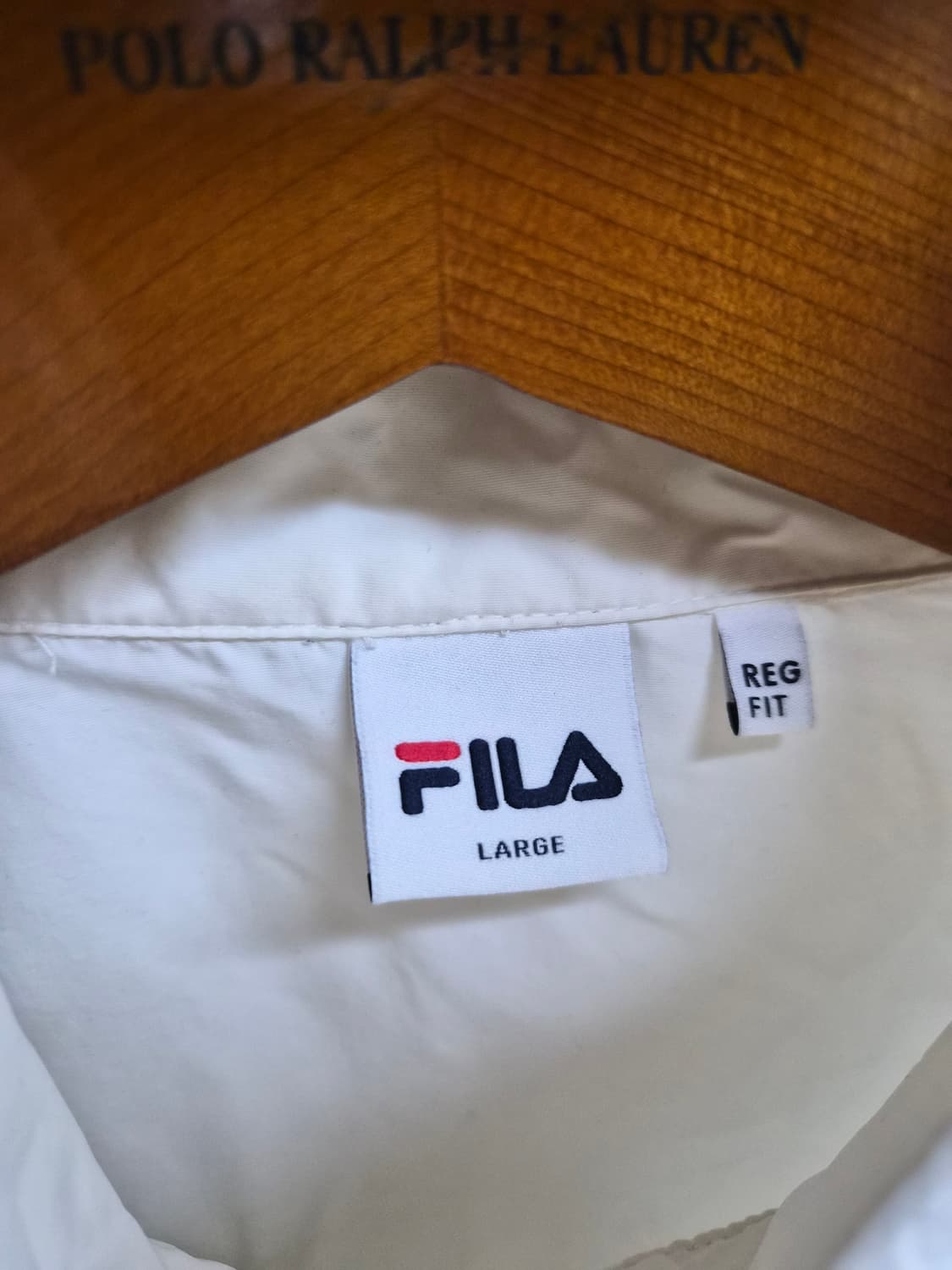 L/105) FILA 필라 레귤러핏 쿼터집업 바람막이 팝니다 상품이미지4