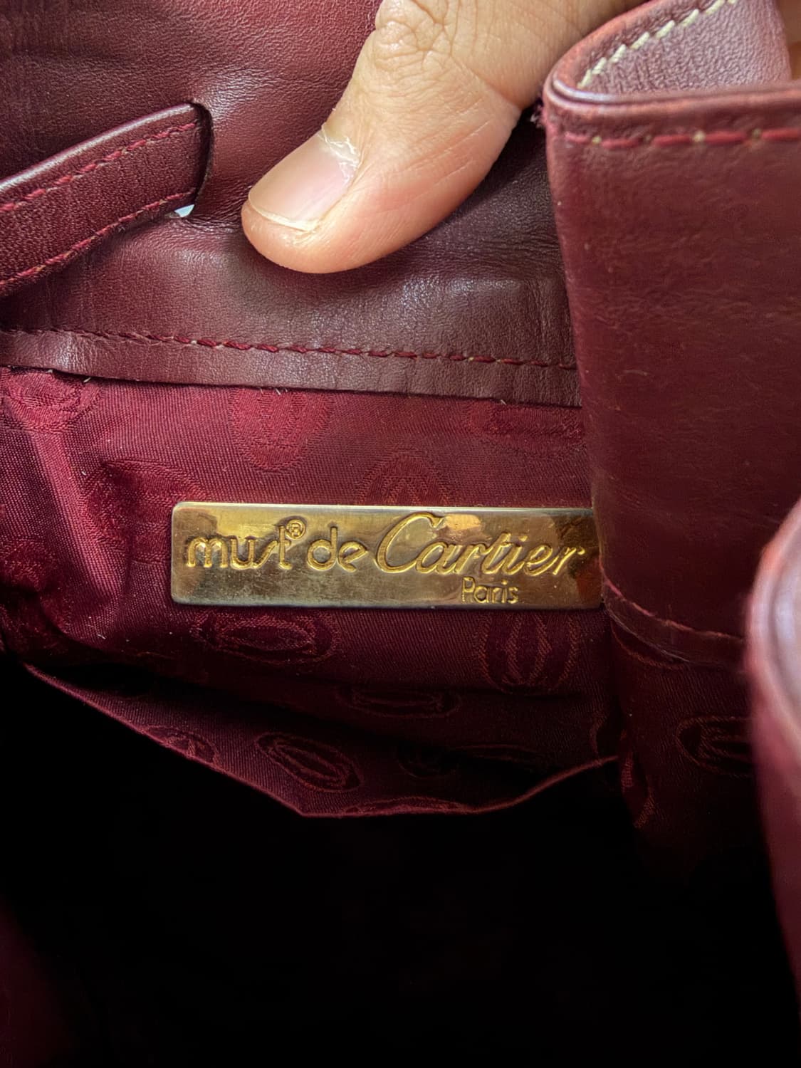빈티지 까르띠에 복조리 백 상품이미지3