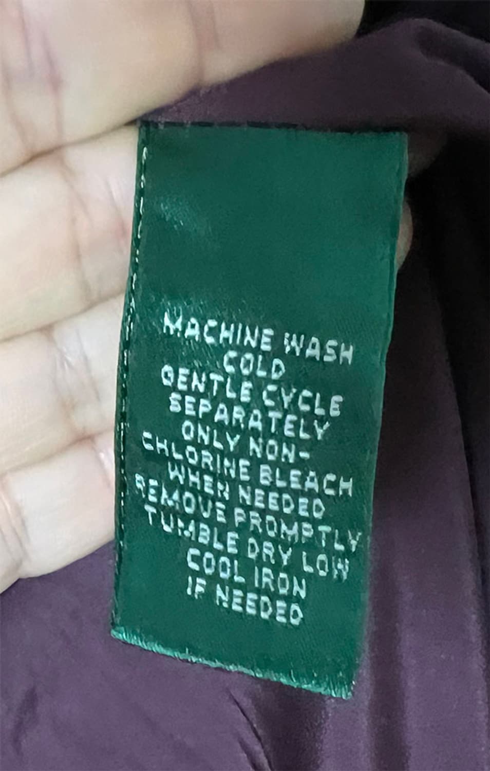 로렌 랄프로렌 여자 경량패딩조끼 캐주얼 추동 M 95 66 상품이미지3