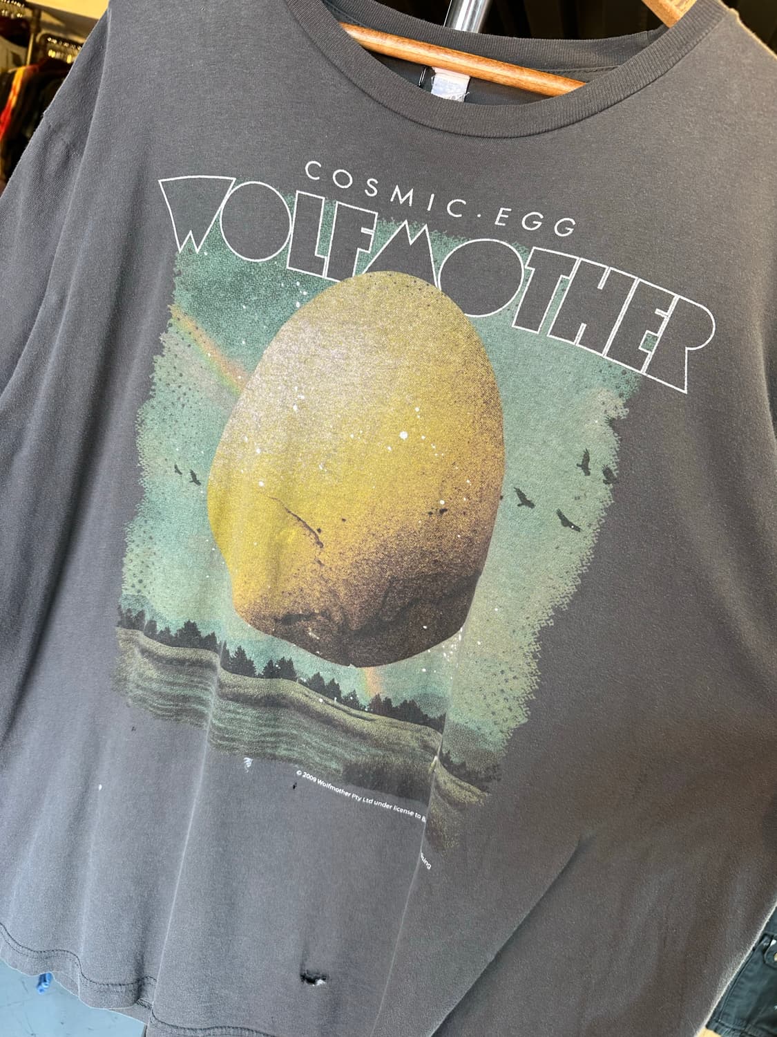 울프마더 Wolfmother 락밴드 투어 09-10 프린팅 티셔츠 상품이미지4