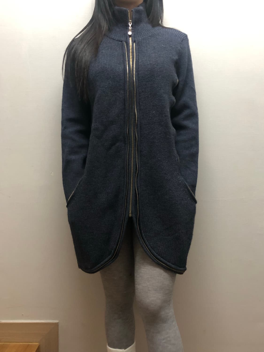 빈티지 그레이 펑크 원피스 상품이미지4