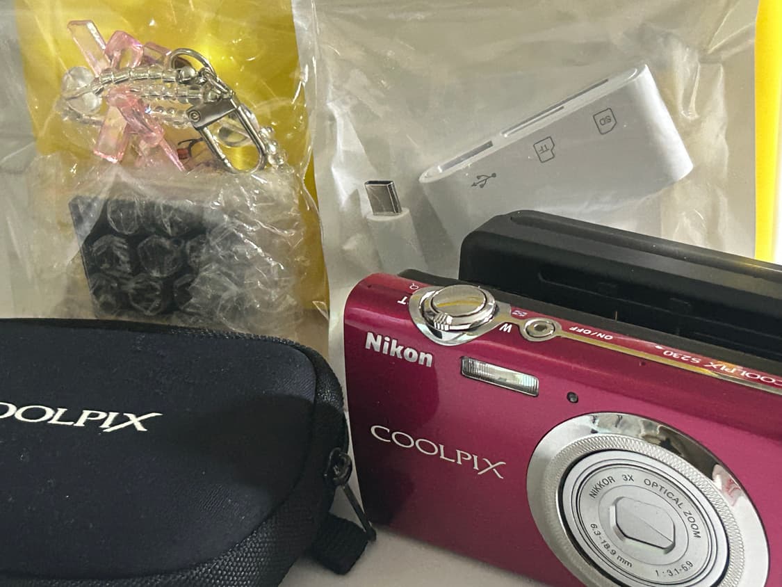 니콘 쿨픽스s230/COOLPIX S230 체리핑크 상품이미지8