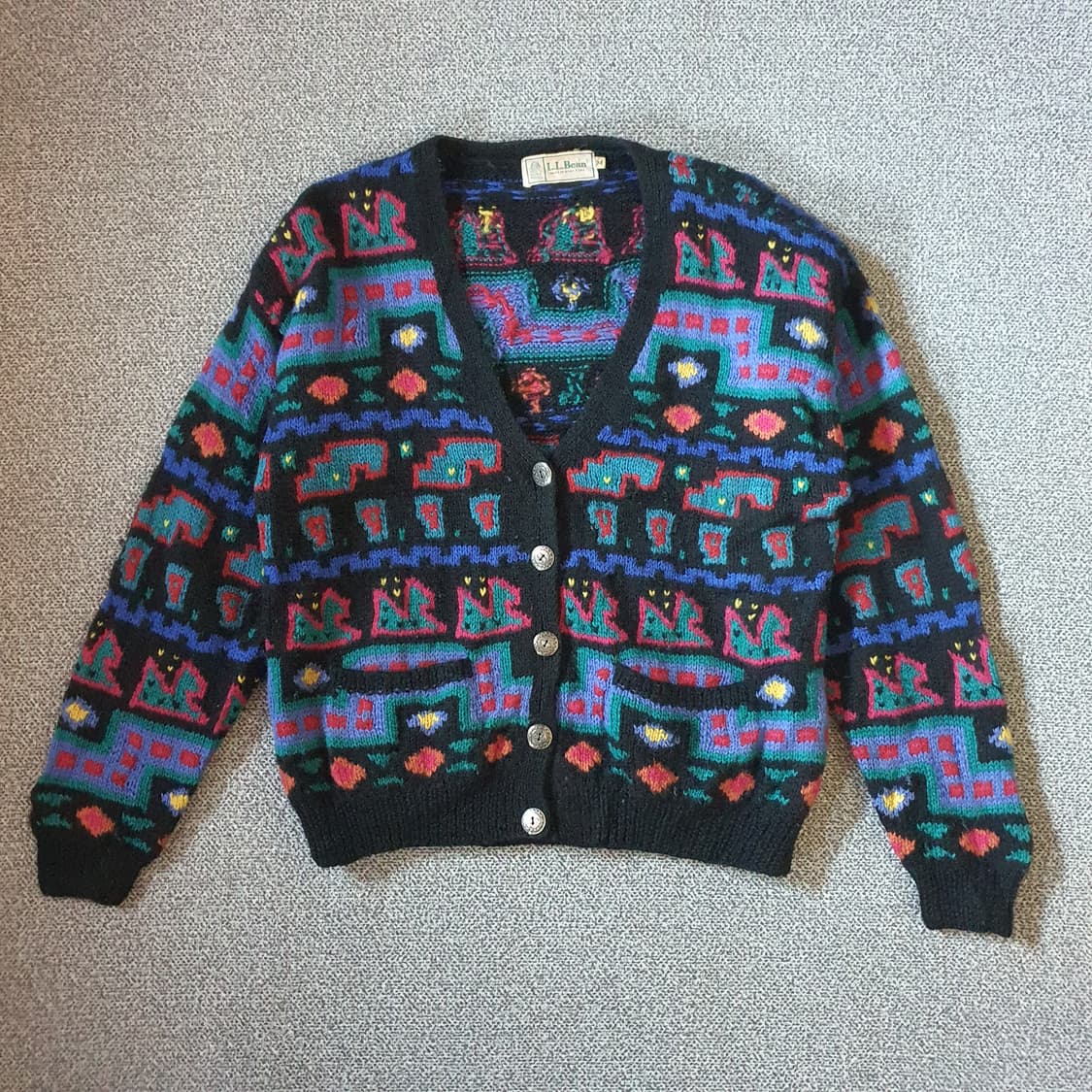 80s L.L Bean 가디건 no.11 상품이미지1