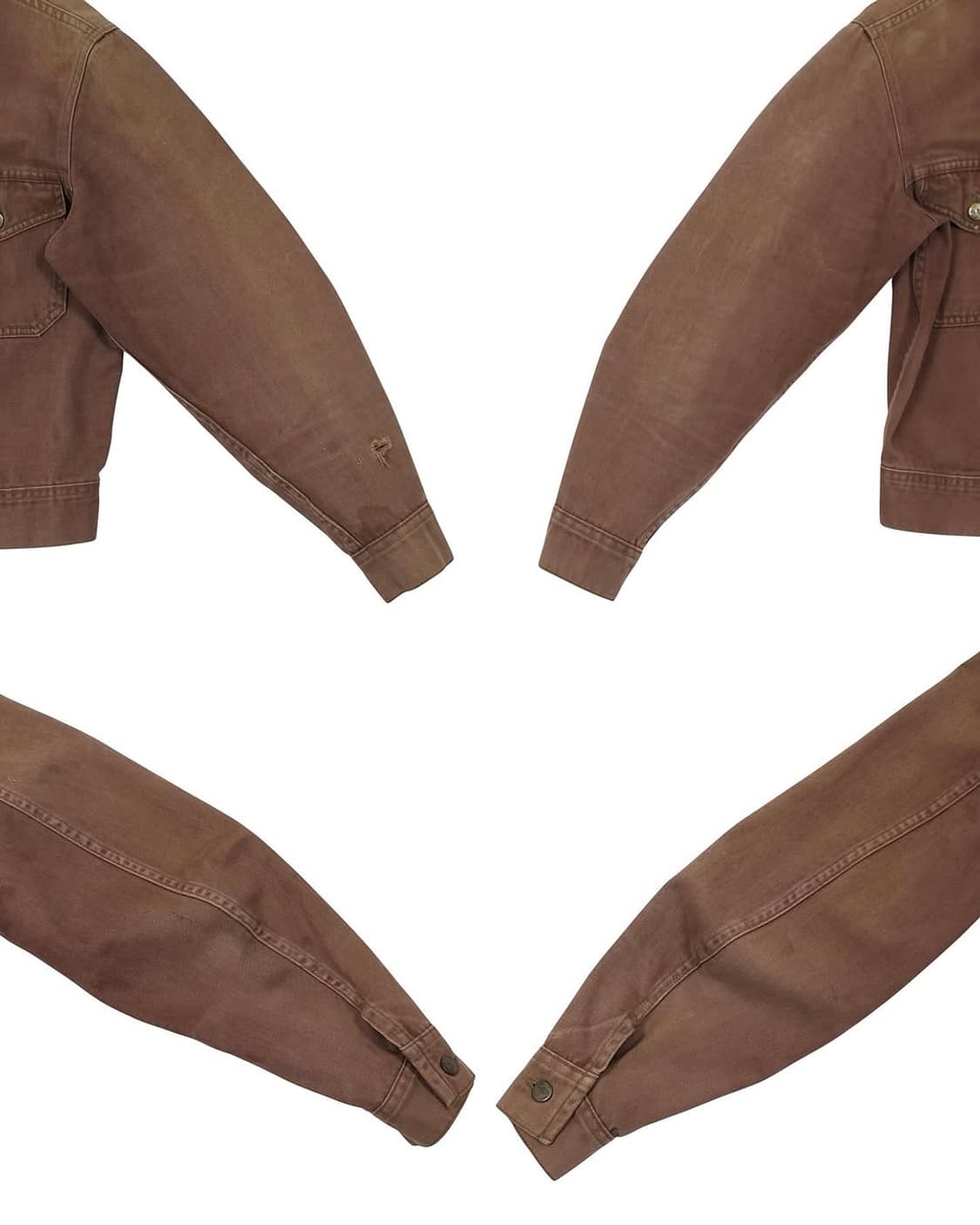 1970s USA Lee 몰스킨 트러커 자켓 리 빈티지 미국제 상품이미지10