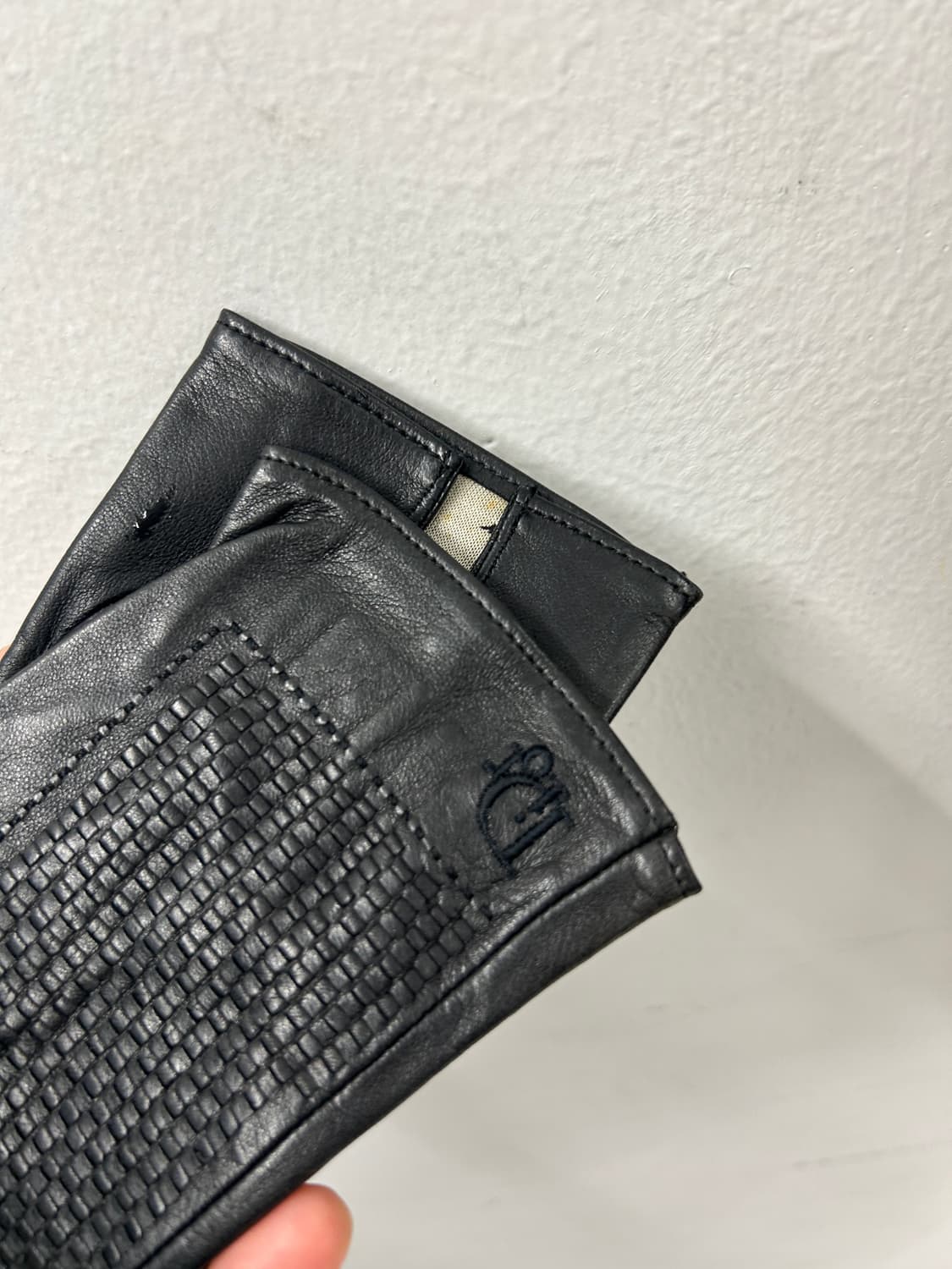 빈티지 디올 가죽 장갑 상품이미지5