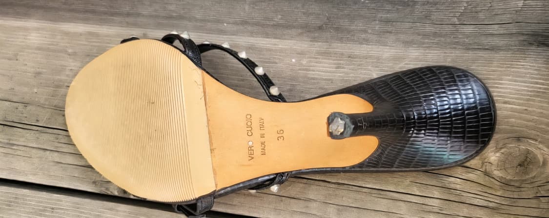 DSQUARED2 리얼가죽 스터드 힐 36 상품이미지5