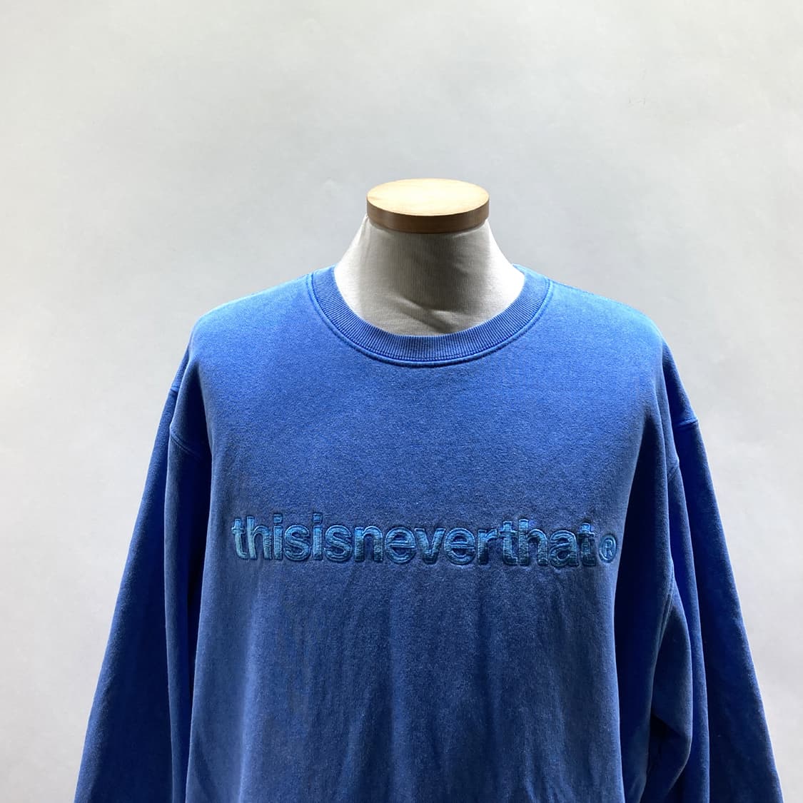 디스이즈네버댓 워싱블루맨투맨 2023 100 상품이미지2