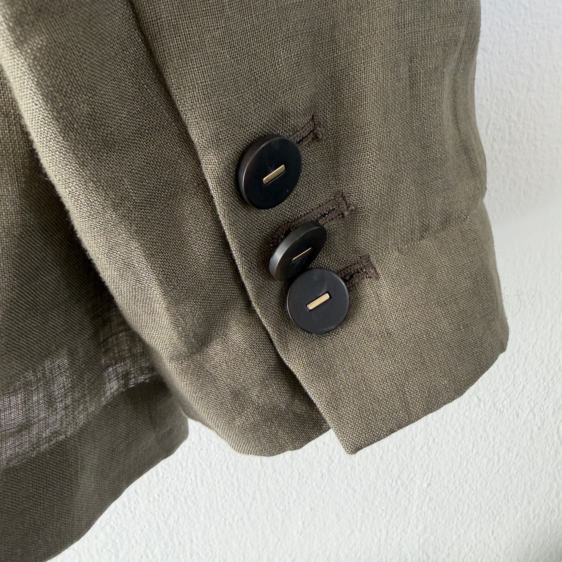 [88] 아쿠아스큐텀 린넨 블레이저 자켓 상품이미지5