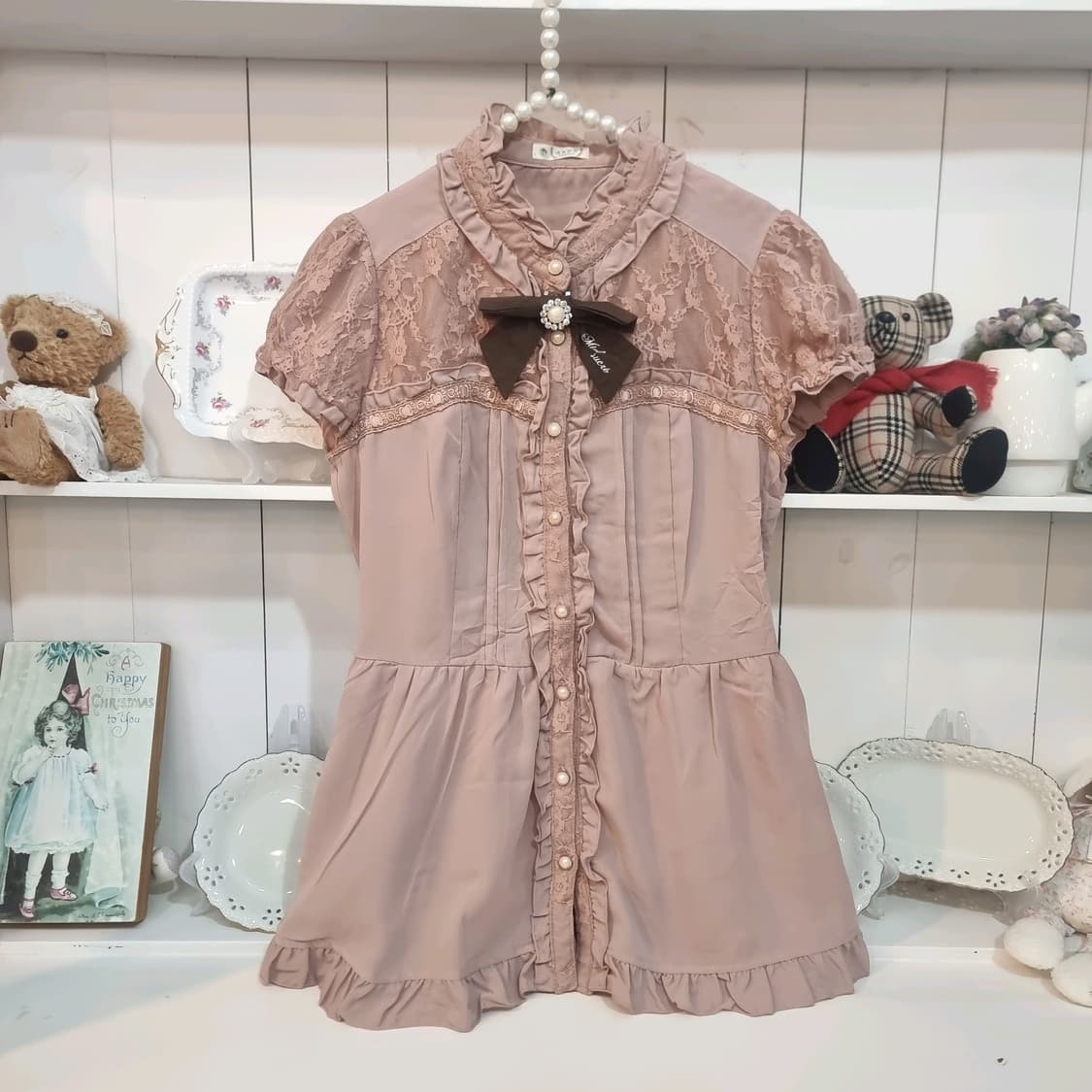 엑시즈팜(axes femme) 프릴 미니 원피스 상품이미지1