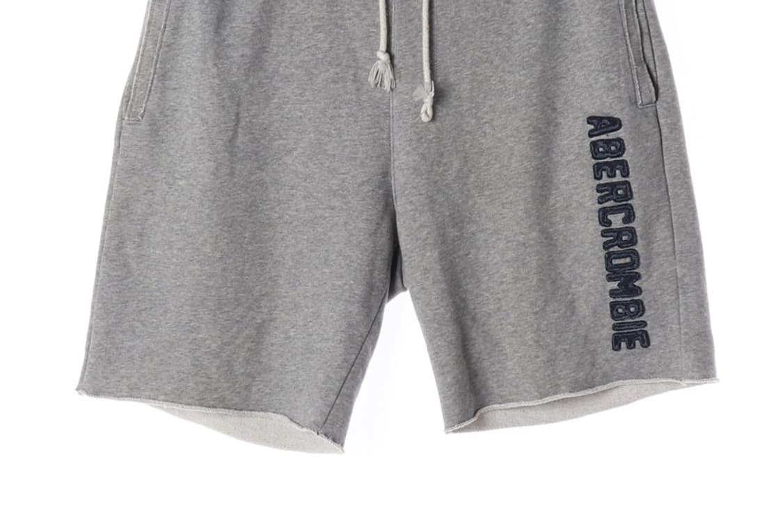 아베크롬비 사이드 레터링 스웨트 쇼츠 L 상품이미지4
