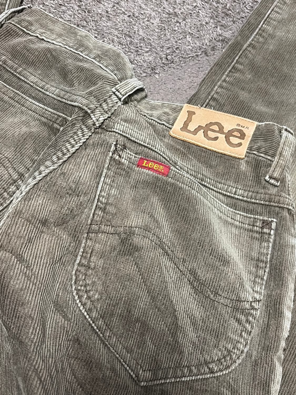 Lee 골덴 바지(브라운) 상품이미지1