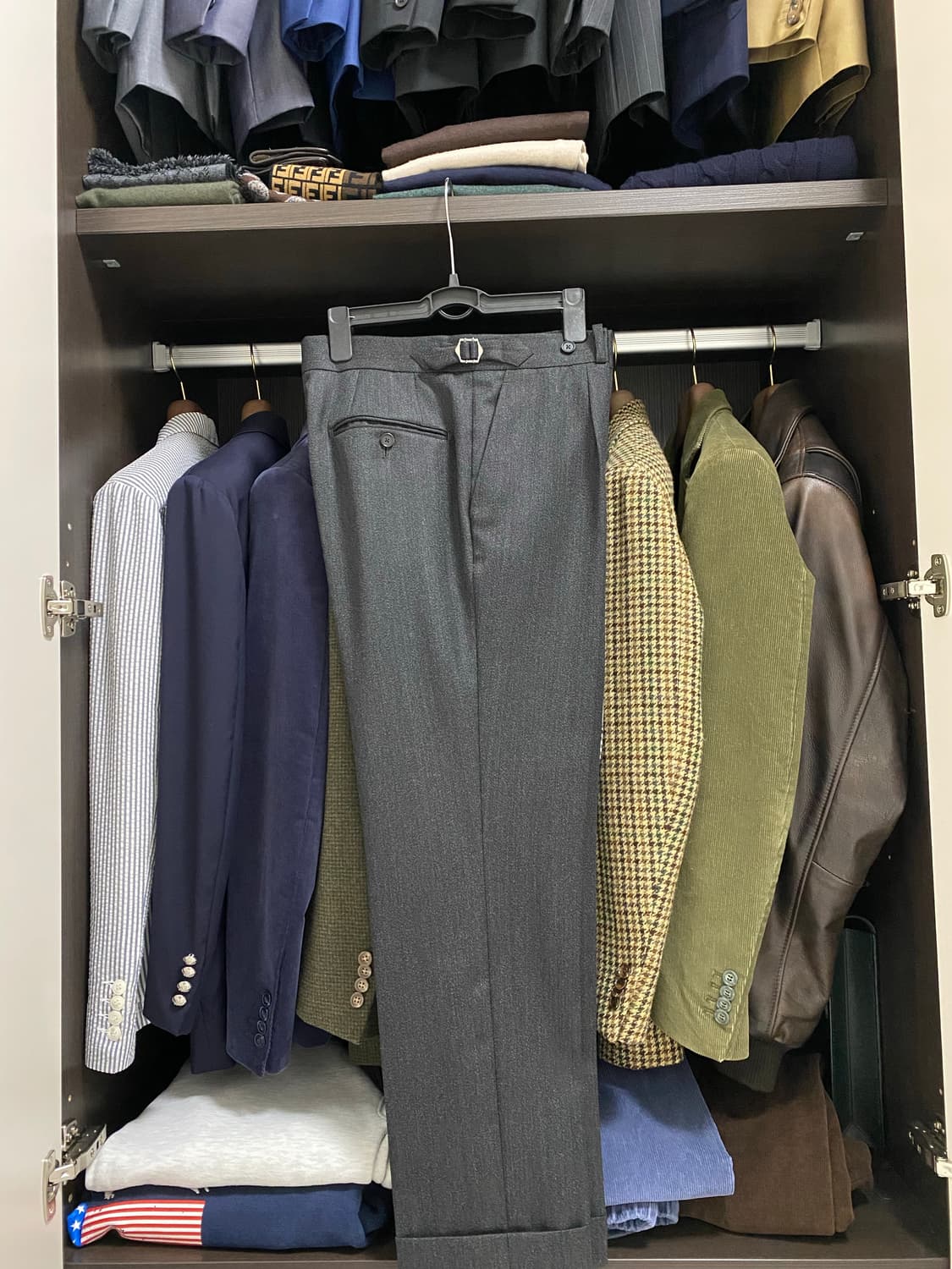 VBC까노니꼬 코버트울 차콜그레이 팬츠(30) 상품이미지1