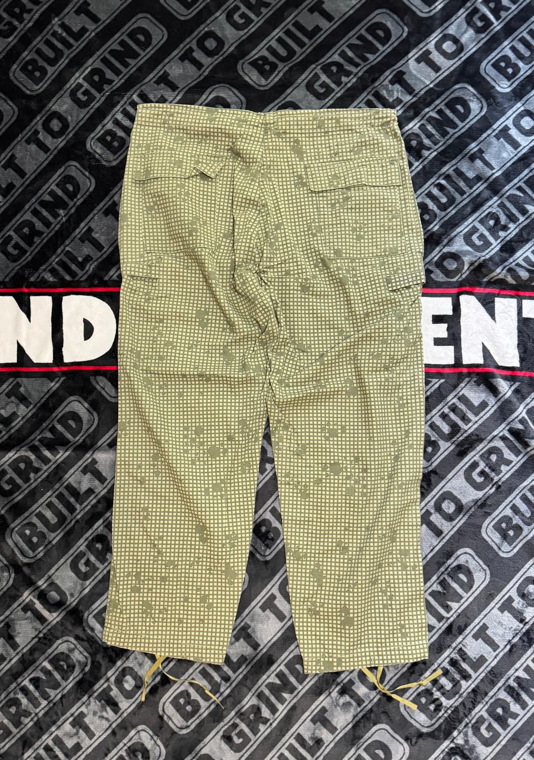 나이트 데저트 카모플라주 밀리터리 아미 트라우저 팬츠 그린 31-35 상품이미지2