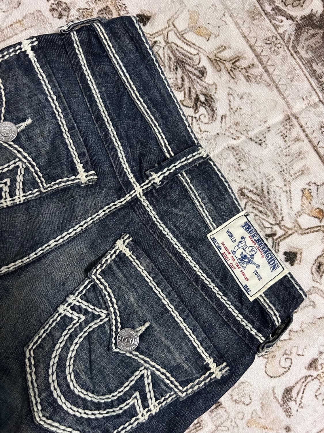 True Religion bootscut indigo denim 상품이미지5