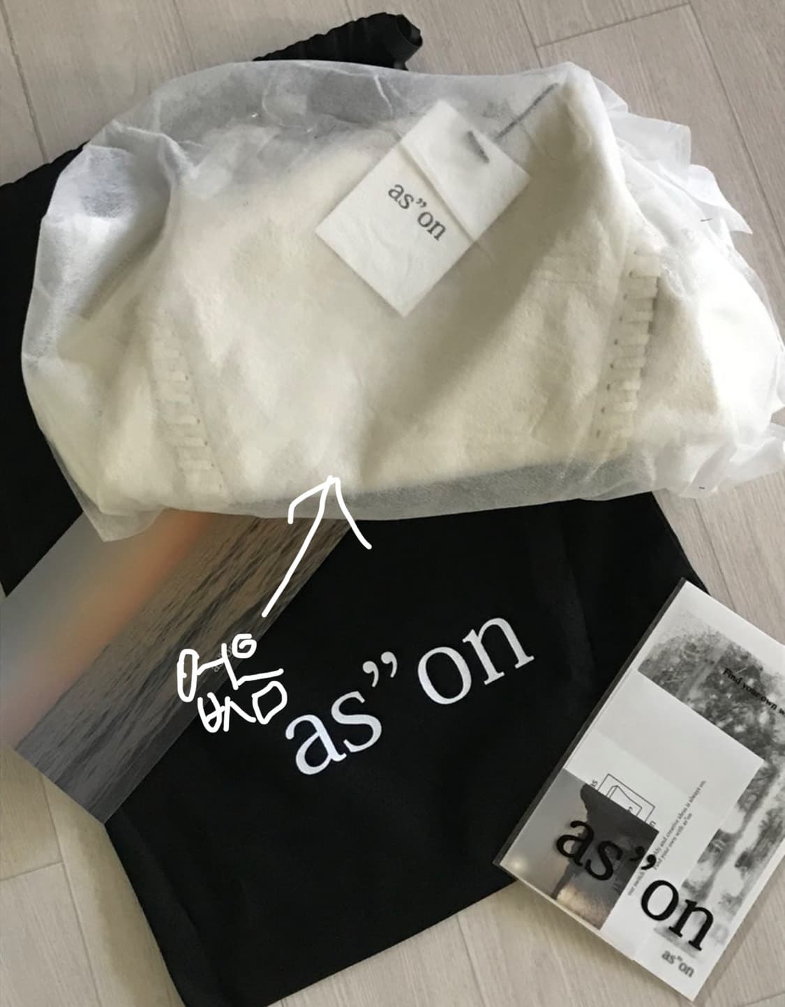 (택달린새상품) 애즈온 보니타 미니백 아이보리 가방 상품이미지5