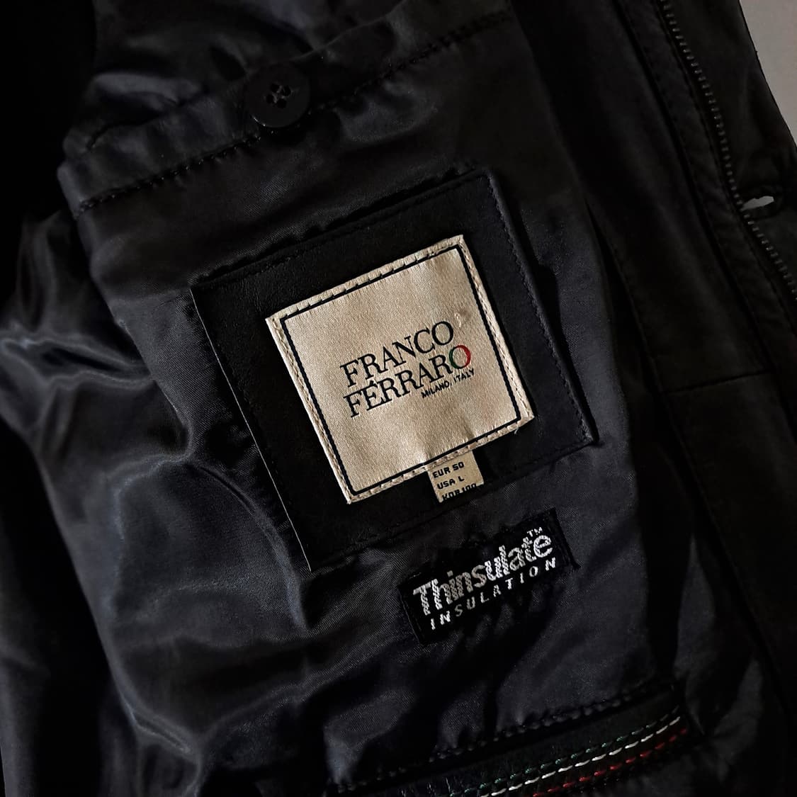 (택포) 프랑코페라로 양가죽 패딩자켓 100 B417 상품이미지6