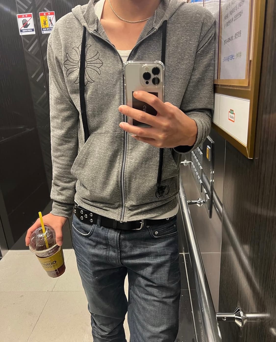 디올옴므 그레이 워싱진 상품이미지10