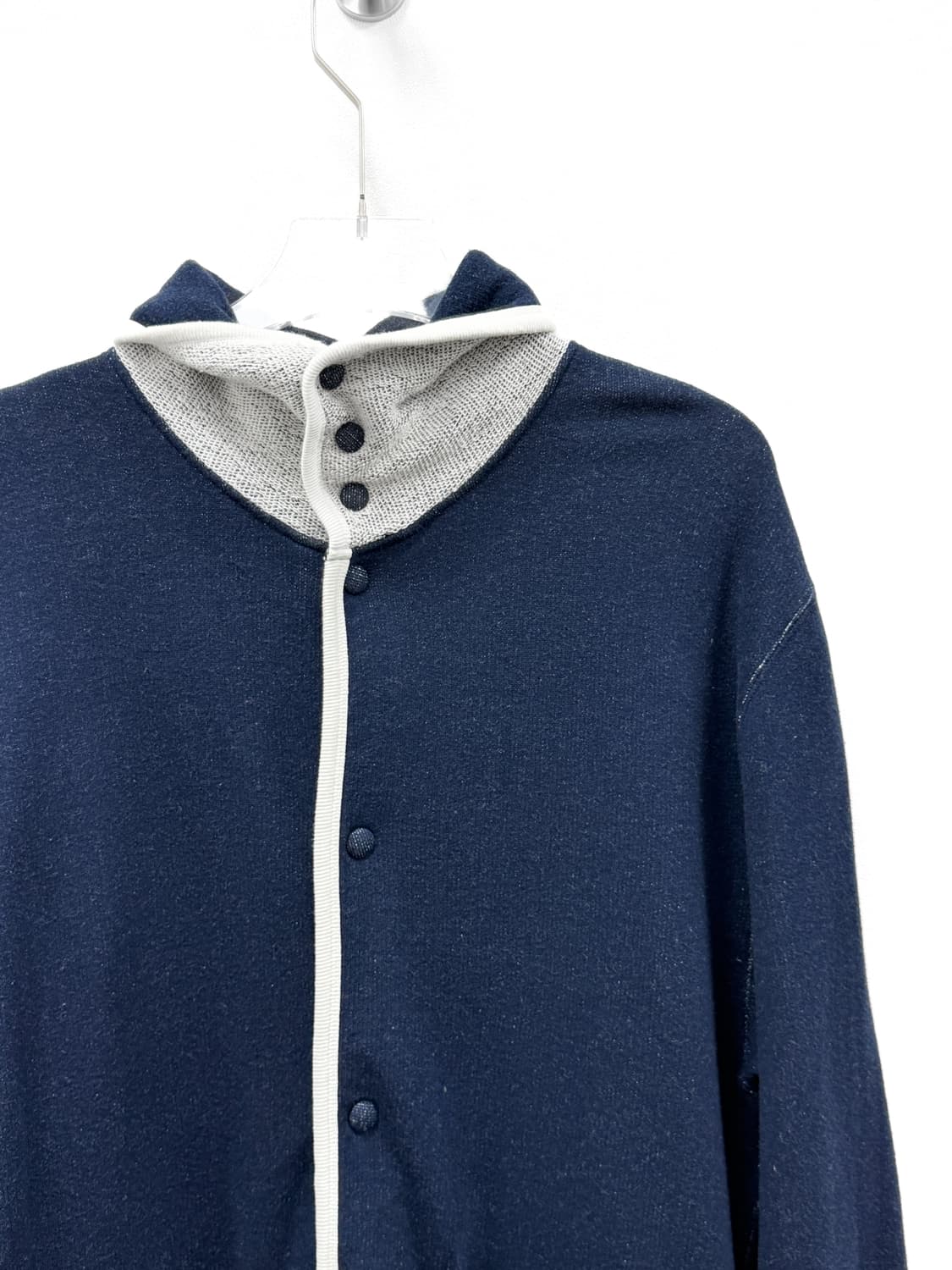 톰브라운 코튼 테리 네이비 가디건 5 상품이미지2