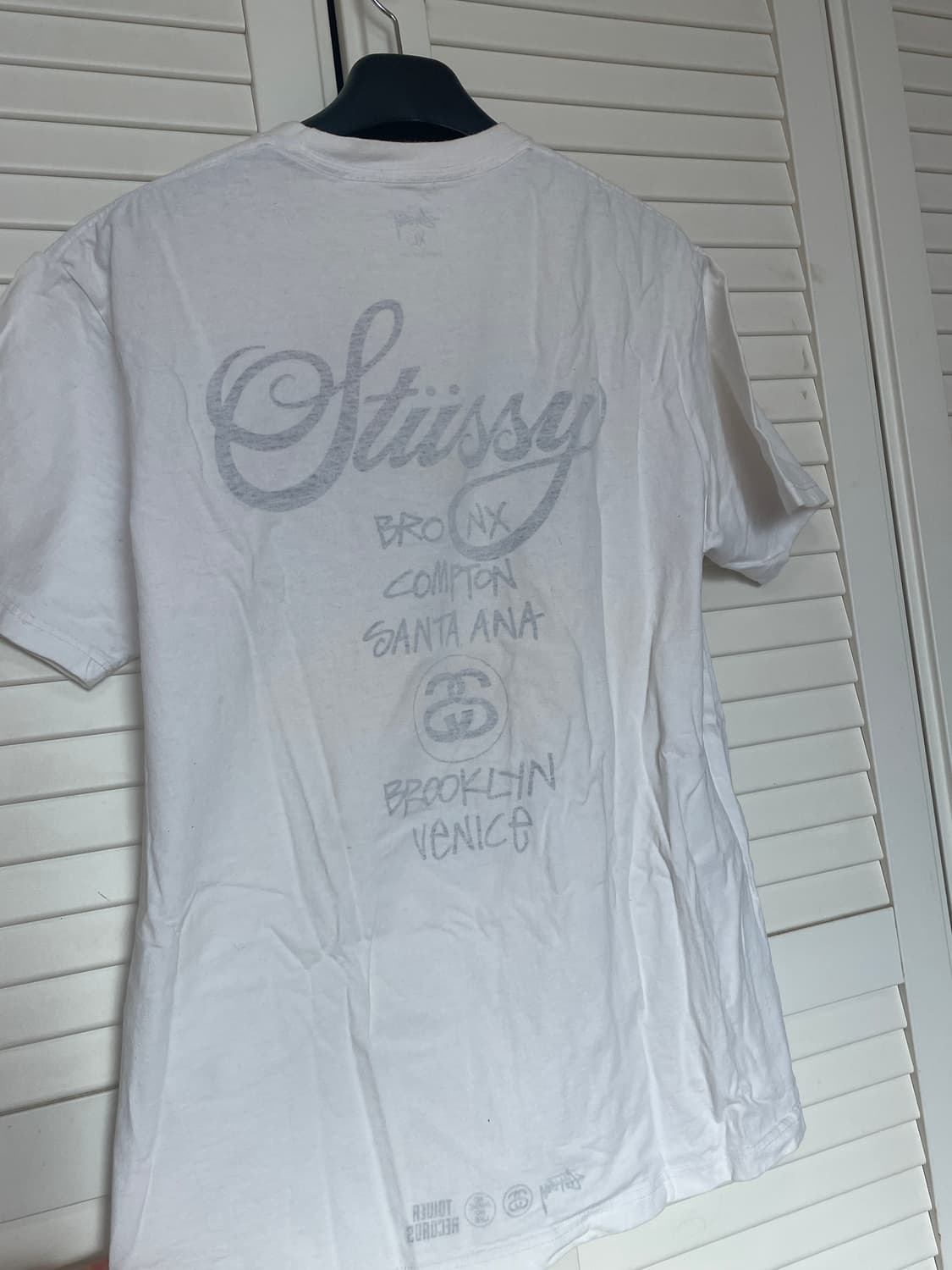 Stussy No Music No Life 남성 반팔 티셔츠 상품이미지2