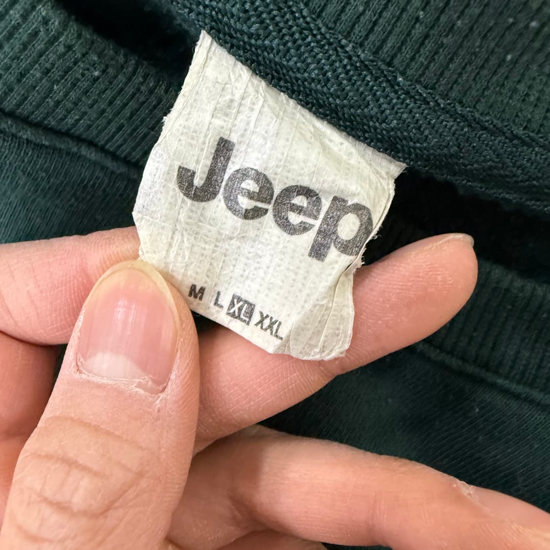 [XL] 지프 기모 빅로고 맨투맨 0102T1 상품이미지3