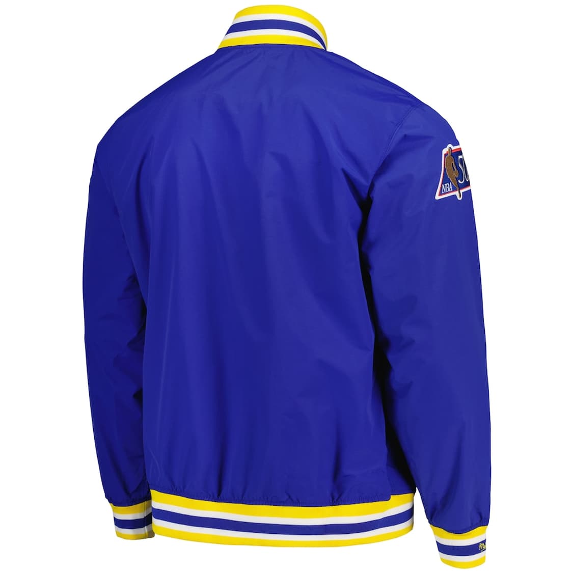 [L]미첼앤네스 골든스테이트 워리어스 어센틱 웜업 자켓 상품이미지2