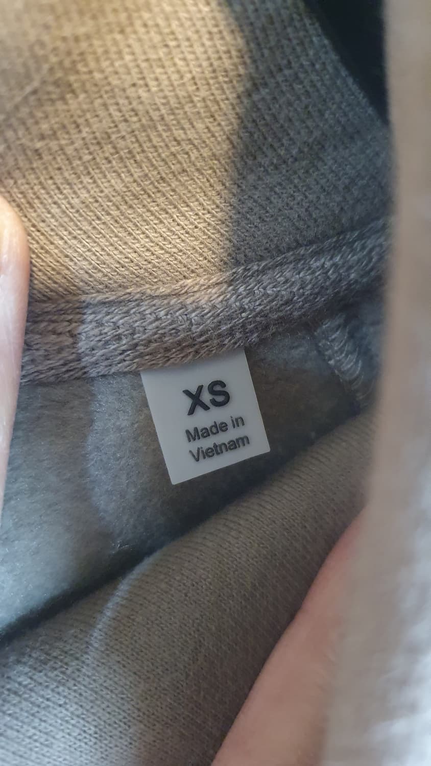 에스피오나지 에센셜 기모후드티 XS(오버핏으로크게나왔음 상품이미지4