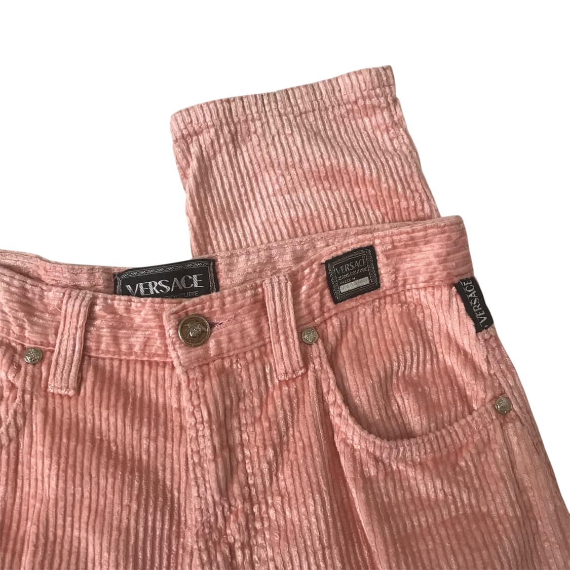베르사체 진스 벨벳 골덴 바지 상품이미지3
