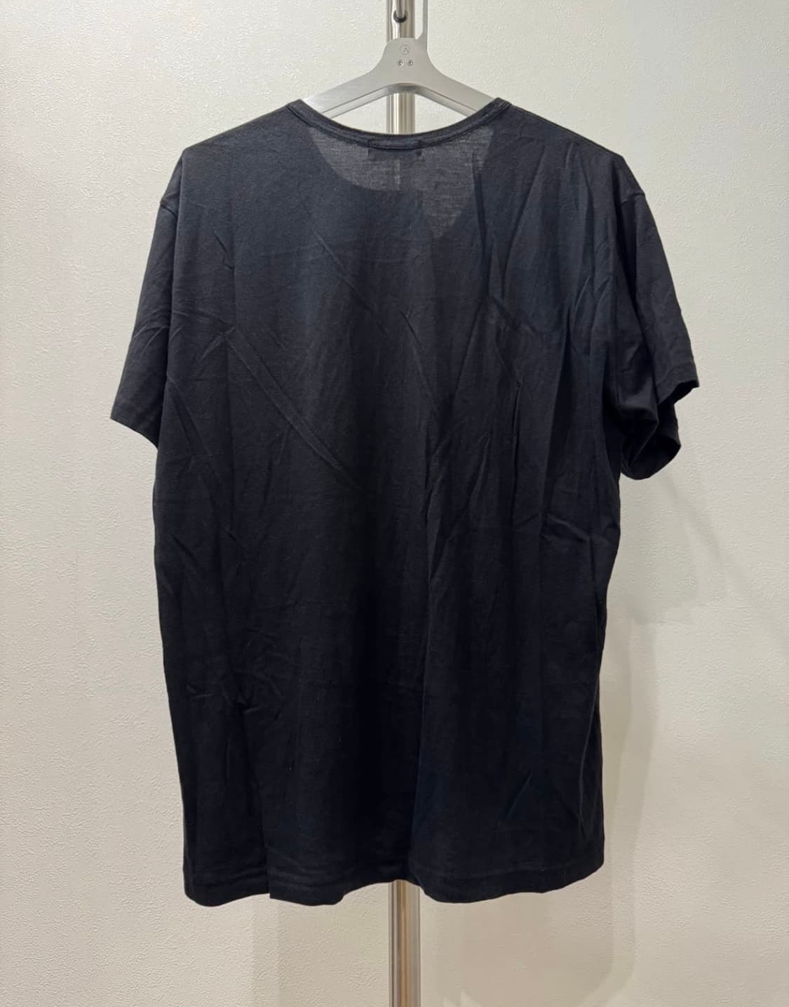 요지야마모토 뿌르옴므 비대칭 헨리넥 티셔츠 상품이미지3