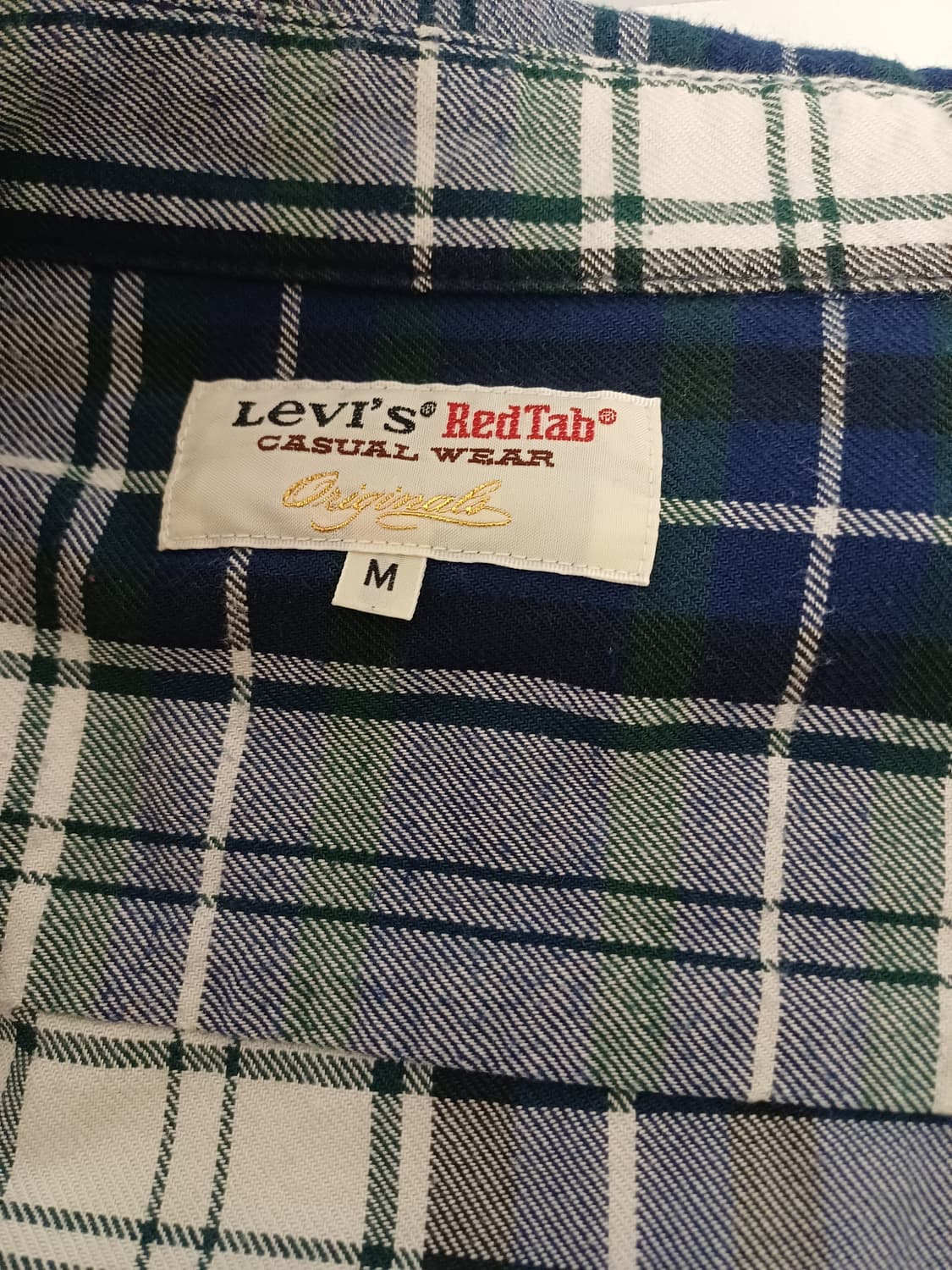 리바이스 레드탭 웨스턴 체크 셔츠/일본판 상품이미지4